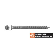 Heco Topix vlonderschroeven 5x60/35 mm RVS A2 TORX 200 stuks