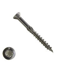 Houtbouwschroeven CSK 4,0x45/30 mm RVS C1 freeskop TORX 200 stuks
