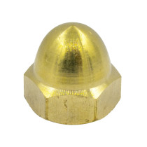 Dopmoeren M8 DIN1587 messing 25 stuks