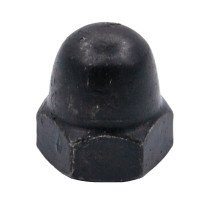 Dopmoeren M6 DIN1587 zwart gecoat 25 stuks