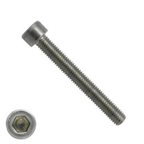 Inbusbouten cilinderkop M16 x 60mm RVS A2 DIN912 25 stuks