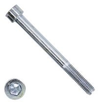Inbusbouten cilinderkop M10 x 120mm verzinkt DIN912 25 stuks