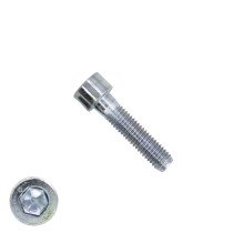 Inbusbouten cilinderkop M3 x 30mm verzinkt DIN912 100 stuks