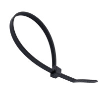 Tyraps 4,8x370mm nylon zwart 100 stuks