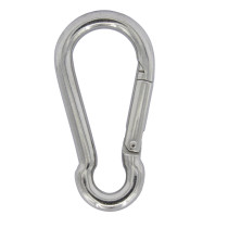Karabijnhaak 3x30mm RVS A4 1 stuk