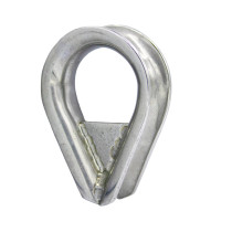 Kous met brug 14mm RVS A4 1 stuk