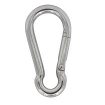 Karabijnhaak 3x30mm RVS A4 1 stuk
