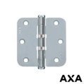 KOGELLAGER SCHARNIER 76X76MM RONDE HOEK STAAL AXA