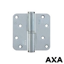 KOGELPAUMELLE SCHARNIER 89X89MM RONDE HOEK LINKS STAAL AXA