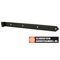Duimheng 600 mm zwart verzinkt