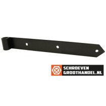 Duimheng 400 mm zwart verzinkt