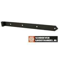 Duimheng 500 mm zwart verzinkt