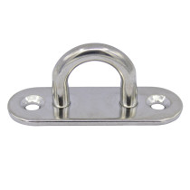 Mastoog ovale grondplaat 100mm RVS A2 1 stuk