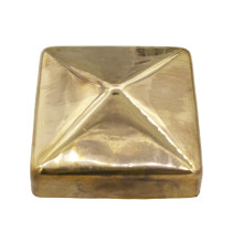 Paalkap pyramide 91x91 mm koper 1 stuk