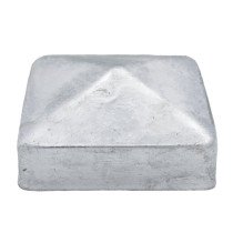 Paalkap pyramide 71x71 mm thermisch verzinkt 1 stuk