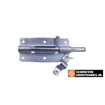 Plaatgrendel 100 mm verzinkt 1 stuk