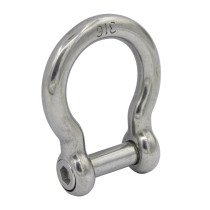 Harpsluiting met inbus 8mm RVS A4 1 stuk