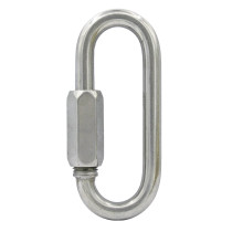 Noodschalm lang 8mm RVS A4 1 stuk