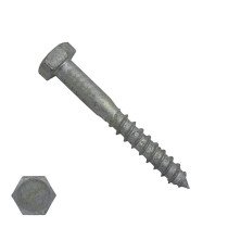 Houtdraadbouten M8 thermisch verzinkt 8x50 mm 200 stuks