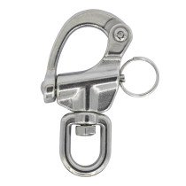 Snapsluiting warteloog 9x128mm RVS A4 1 stuk