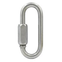 Noodschalm lang 8mm RVS A4 1 stuk