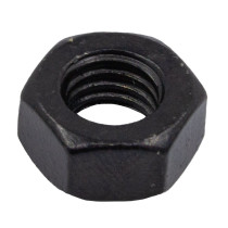 Zeskantmoeren M6 DIN934 zwart gecoat 25 stuks