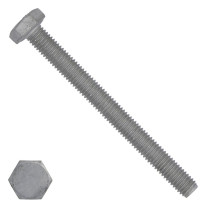 Tapbouten M20 x 80mm thermisch verzinkt DIN933 25 stuks