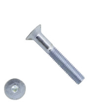 Inbusbouten verzonken kop  M8 x 50mm verzinkt DIN7991 50 stuks