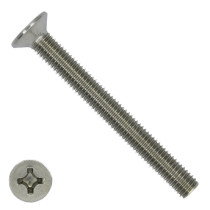 Metaalschroeven platkop M5 x 90mm DIN965 RVS A2 philips 200 stuks
