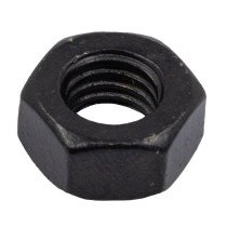 Zeskantmoeren M8 DIN934 zwart gecoat 25 stuks