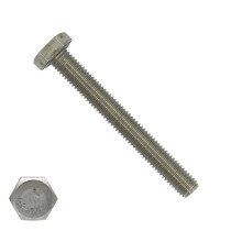 Tapbouten M10 x 60mm RVS A4 DIN933 50 stuks