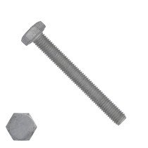 Tapbouten M12 x 60mm thermisch verzinkt DIN933 100 stuks