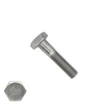 Zeskantbouten M5 x 30mm RVS A2 DIN931 200 stuks
