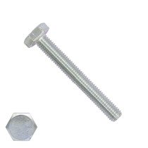 Tapbouten M5 x 60mm verzinkt DIN933 200 stuks