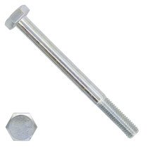 Zeskantbouten M6 x 120mm verzinkt DIN931 100 stuks