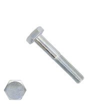 Zeskantbouten M6 x 55mm verzinkt DIN931 200 stuks