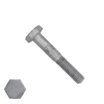 Zeskantbouten M8 x 50mm thermisch verzinkt DIN931 200 stuks