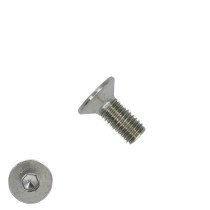 Inbusbouten verzonken kop  M3 x 8mm RVS A2 DIN7991 100 stuks