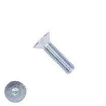 Inbusbouten verzonken kop  M8 x 25mm verzinkt DIN7991 50 stuks