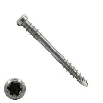 Spax-D vlonderschroeven 5x50mm rvs a2 cilinderkop torx 200 stuks