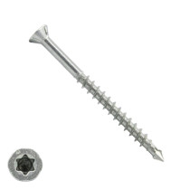 Spax-M MDF-schroeven 4x60mm deeldraad verzinkt freeskop torx 100 stuks
