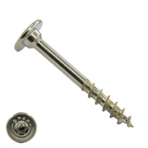 Spax meubelbouw corpusschroef 4x34mm vernikkeld torx 200 stuks 