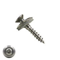 Spenglerschroeven 4,5x25mm RVS A2 lenskop TORX-20 200 stuks