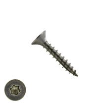 Spaanplaatschroeven 4x30mm RVS A2 platkop TORX-20 200 stuks
