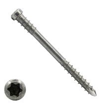 Spax-D vlonderschroeven 5x80mm rvs a2 cilinderkop torx 100 stuks