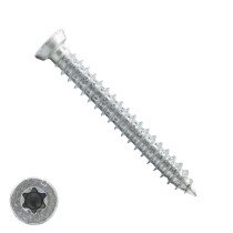 Spax-RA kozijnschroeven 7,5x60mm verzinkt platkop torx 100 stuks