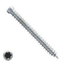 Spax-RA kozijnschroeven 7,5x80mm verzinkt cilinderkop torx 100 stuks