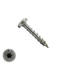 Spax spaanplaatschroeven 4x30mm RVS A2 rondkop torx 200 stuks