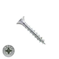 Spax spaanplaatschroeven 4x40mm verzinkt platkop pozidriv 1000 stuks