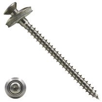 Spenglerschroeven 4,5x100mm RVS A2 lenskop TORX-20 100 stuks